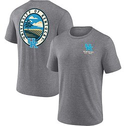 NCAA Men's Kentucky Wildcats Grey Tri-Blend Region Outdoors T-Shirt