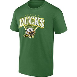 NCAA Men's Oregon Ducks Green Modern Logo T-Shirt