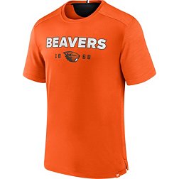 NCAA Men's Oregon State Beavers Orange Defender Rush T-Shirt