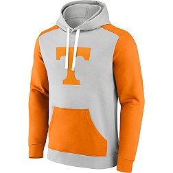 NCAA Men's Tennessee Volunteers Grey Colorblock Pullover Hoodie