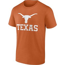 NCAA Men's Texas Longhorns Burnt Orange Lockup T-Shirt