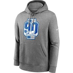 Nike Men's Detroit Lions 90th Anniversary Grey Hoodie