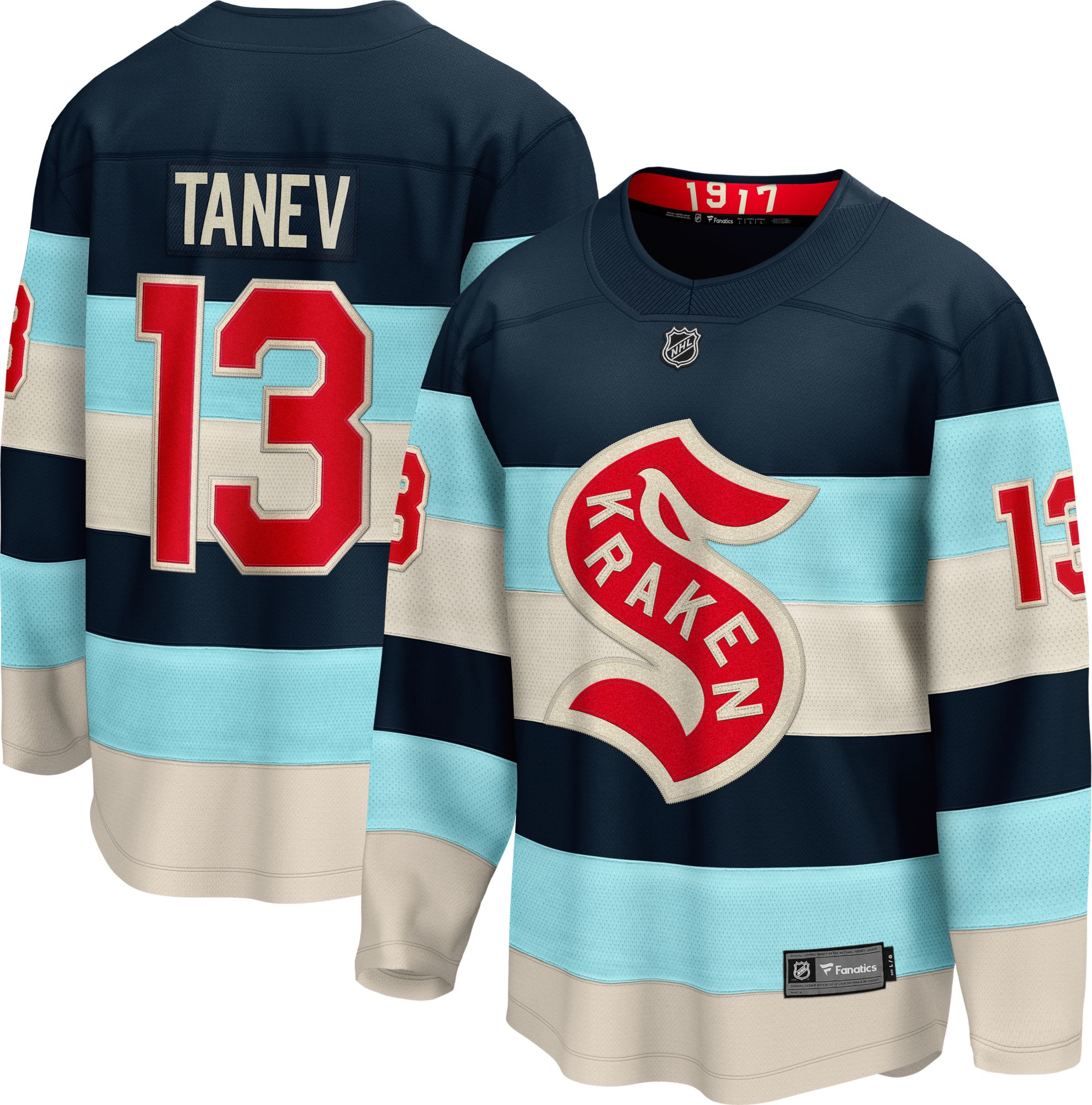 NHL Men's 20232024 Winter Classic Seattle Kraken Brandon Tanev 13