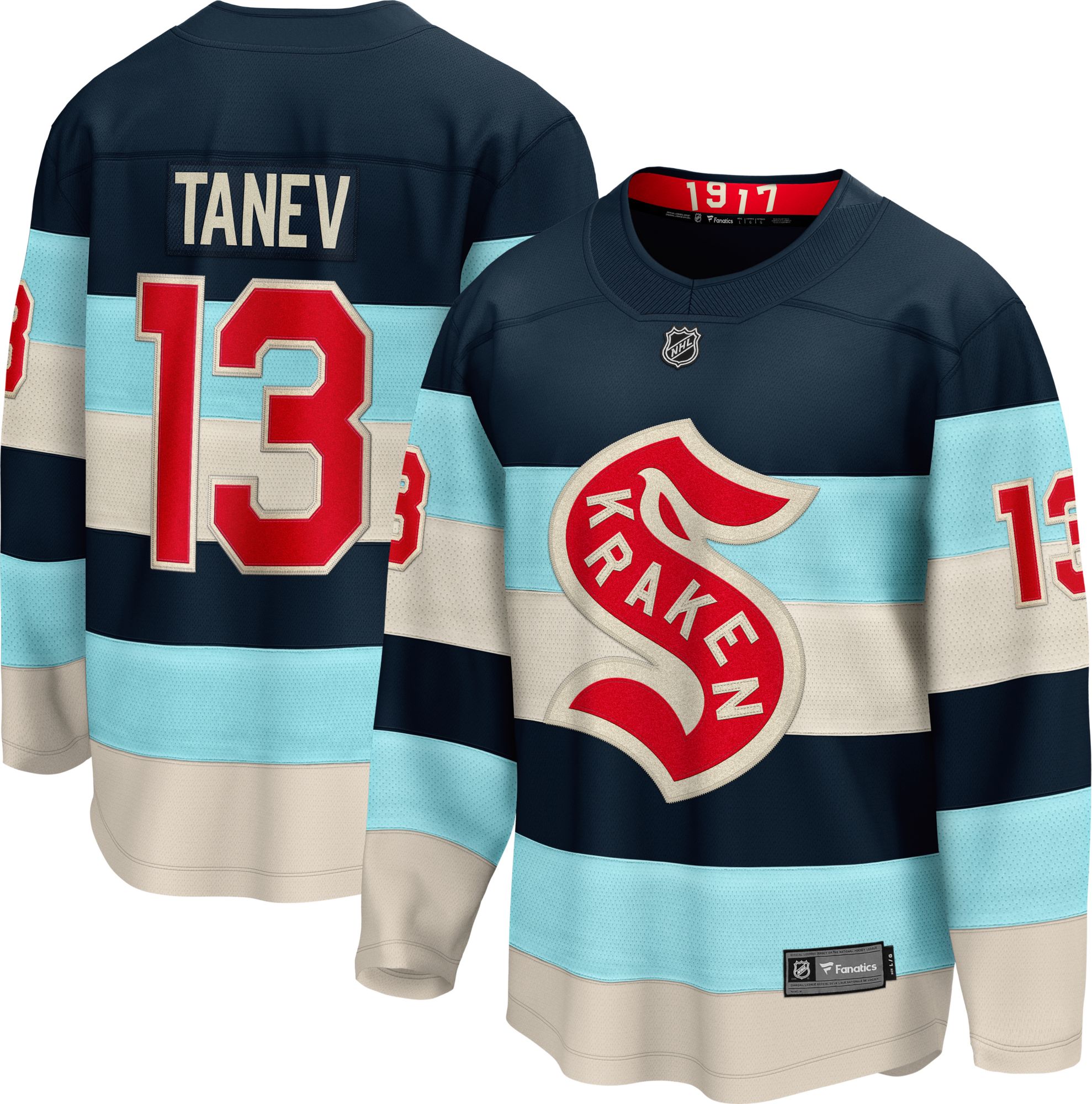 NHL Men's 20252025 Winter Classic Seattle Kraken Brandon Tanev 13