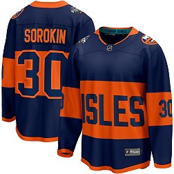 NHL Men's 2023-2024 Stadium Series New York Islanders Ilya Sorokin #30 Navy Replica Jersey