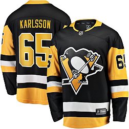 NHL Pittsburgh Penguins Erik Karlsson #65 Breakaway Black Replica Jersey
