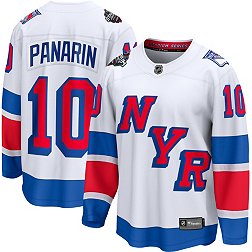 NHL Men's 2023-2024 Stadium Series New York Rangers Artemi Panarin #10 White Replica Jersey