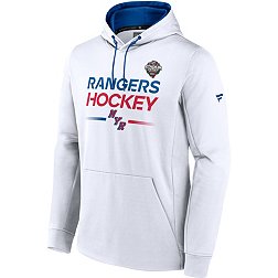 NHL 2023-2024 Stadium Series New York Rangers Authentic Pro White Fleece Pullover Hoodie