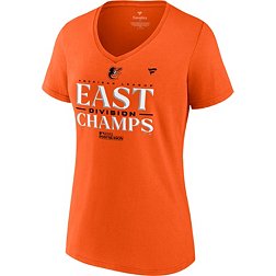 MLB Women's 2023 Division Champions Baltimore Orioles Locker Room T-Shirt