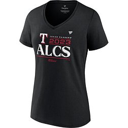 MLB Women's 2023 Division Series Champions Texas Rangers Locker Room V-Neck T-Shirt