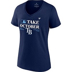 MLB Women's 2023 Postseason "Take October" Tampa Bay Rays Locker Room T-Shirt
