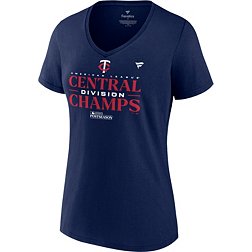 MLB Women's 2023 Division Champions Minnesota Twins Locker Room T-Shirt