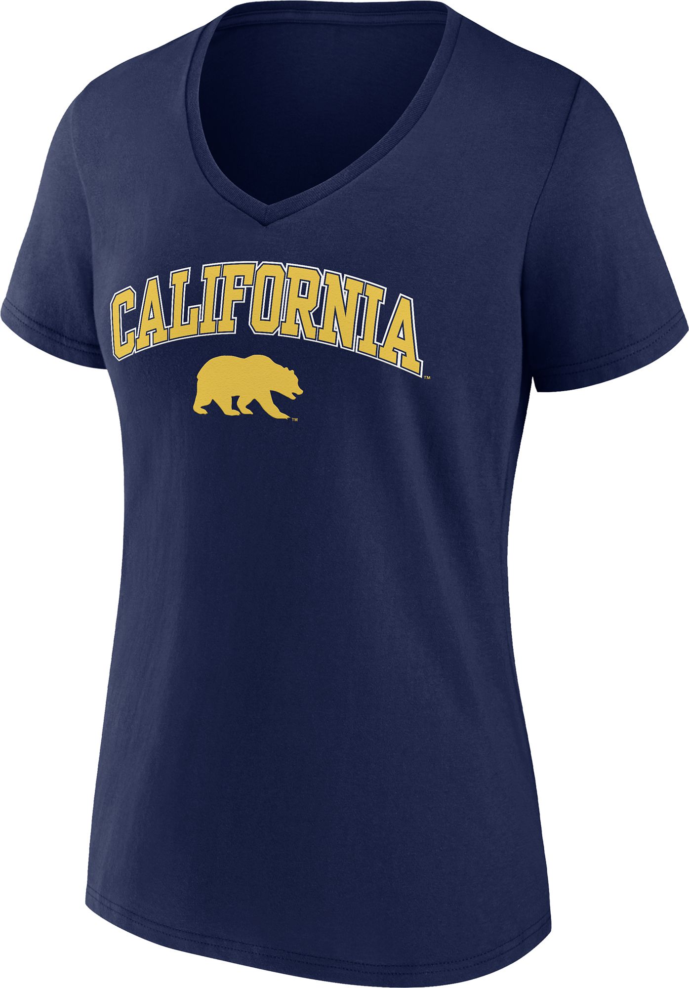 NCAA Women's Cal Golden Bears Blue Promo Logo T-Shirt