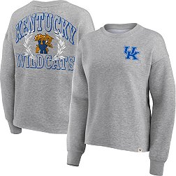 NCAA Women's Kentucky Wildcats Grey Heritage Crew Neck Sweatshirt
