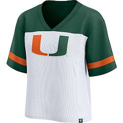 Miami Hurricanes Youth Kids BLANK White Football Jersey small or