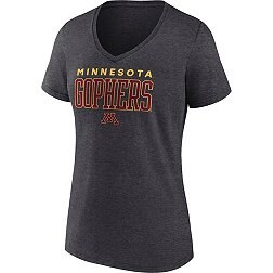 NCAA Women's Minnesota Golden Gophers Grey Promo Logo T-Shirt