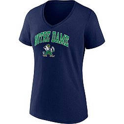 NCAA Women's Notre Dame Fighting Irish Navy Promo Logo T-Shirt