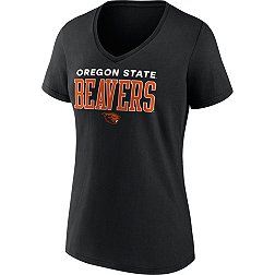 NCAA Women's Oregon State Beavers Black Promo Logo T-Shirt
