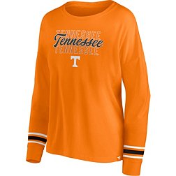 NCAA Women's Tennessee Volunteers Tennessee Orange Triple Stripe Long Sleeve T-Shirt