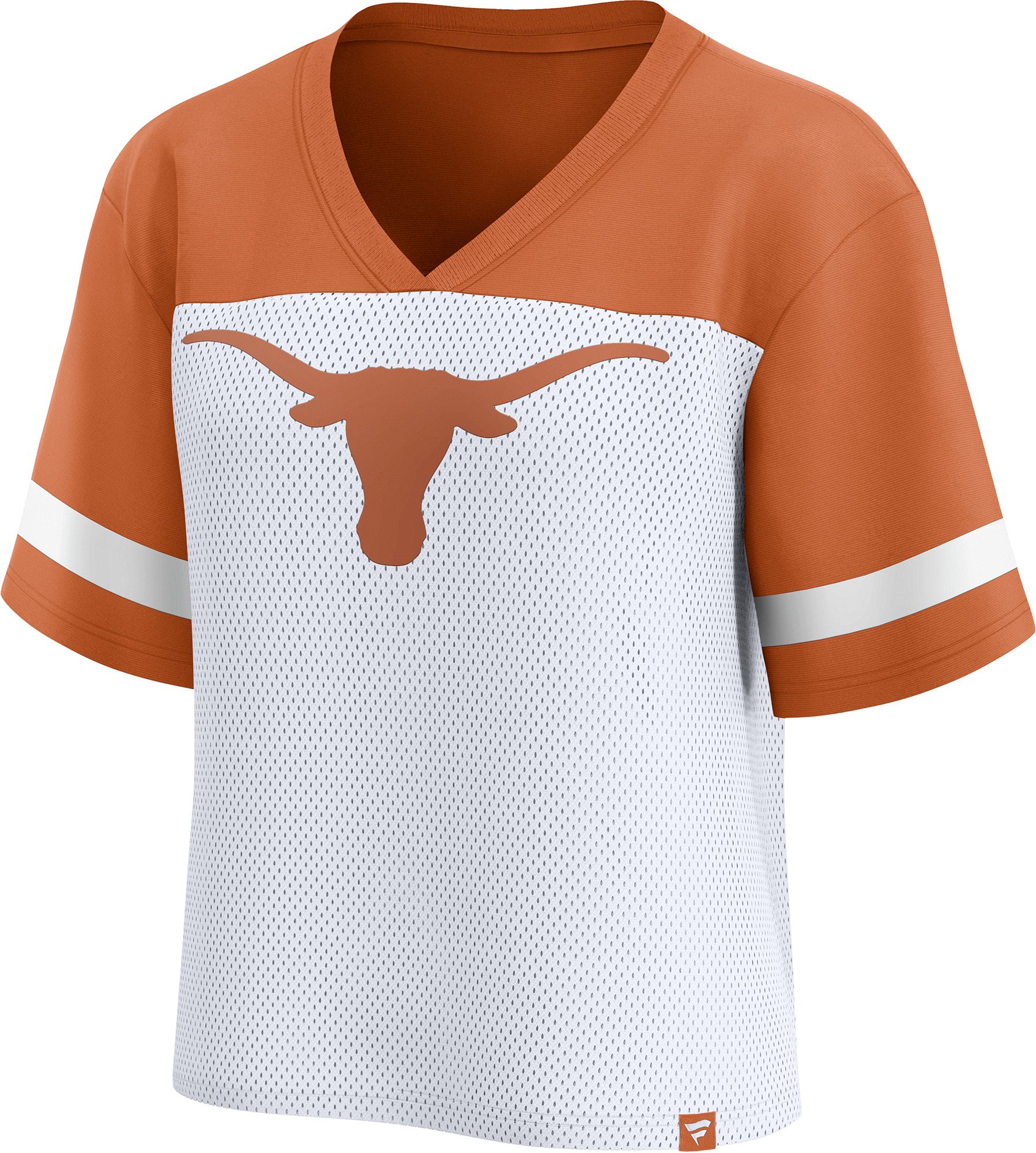NCAA Women's Texas Longhorns White Mesh Fashion Jersey