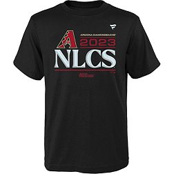 MLB Team Apparel Youth 2023 Division Series Champions Arizona Diamondbacks Locker Room T-Shirt