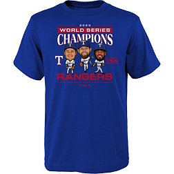 MLB Youth 2023 World Series Champions Texas Rangers Star T-Shirt
