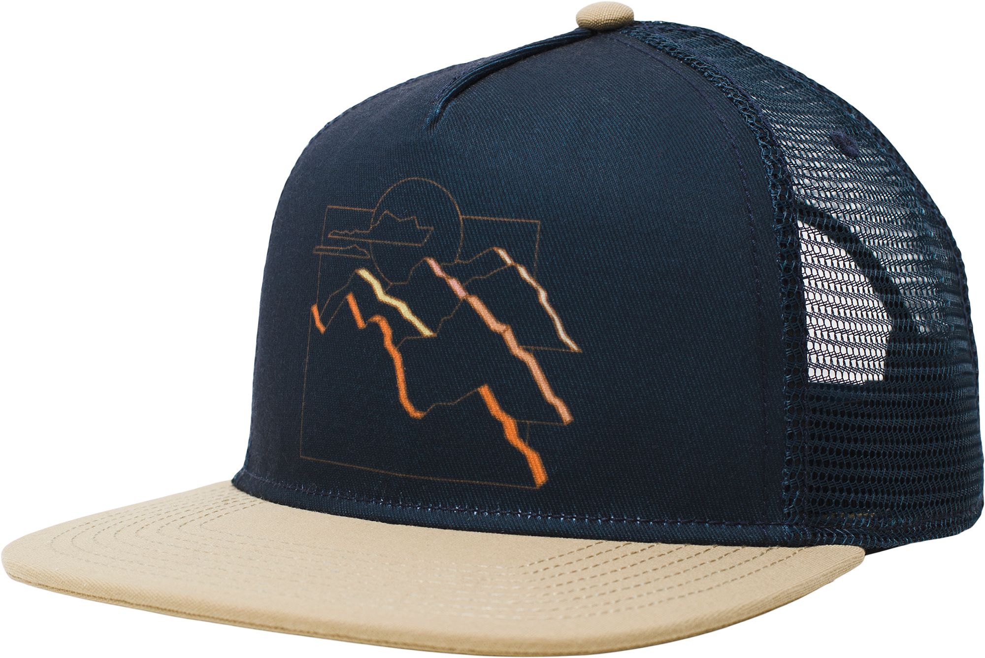 Prana Lower Pines Flat Brim Cap