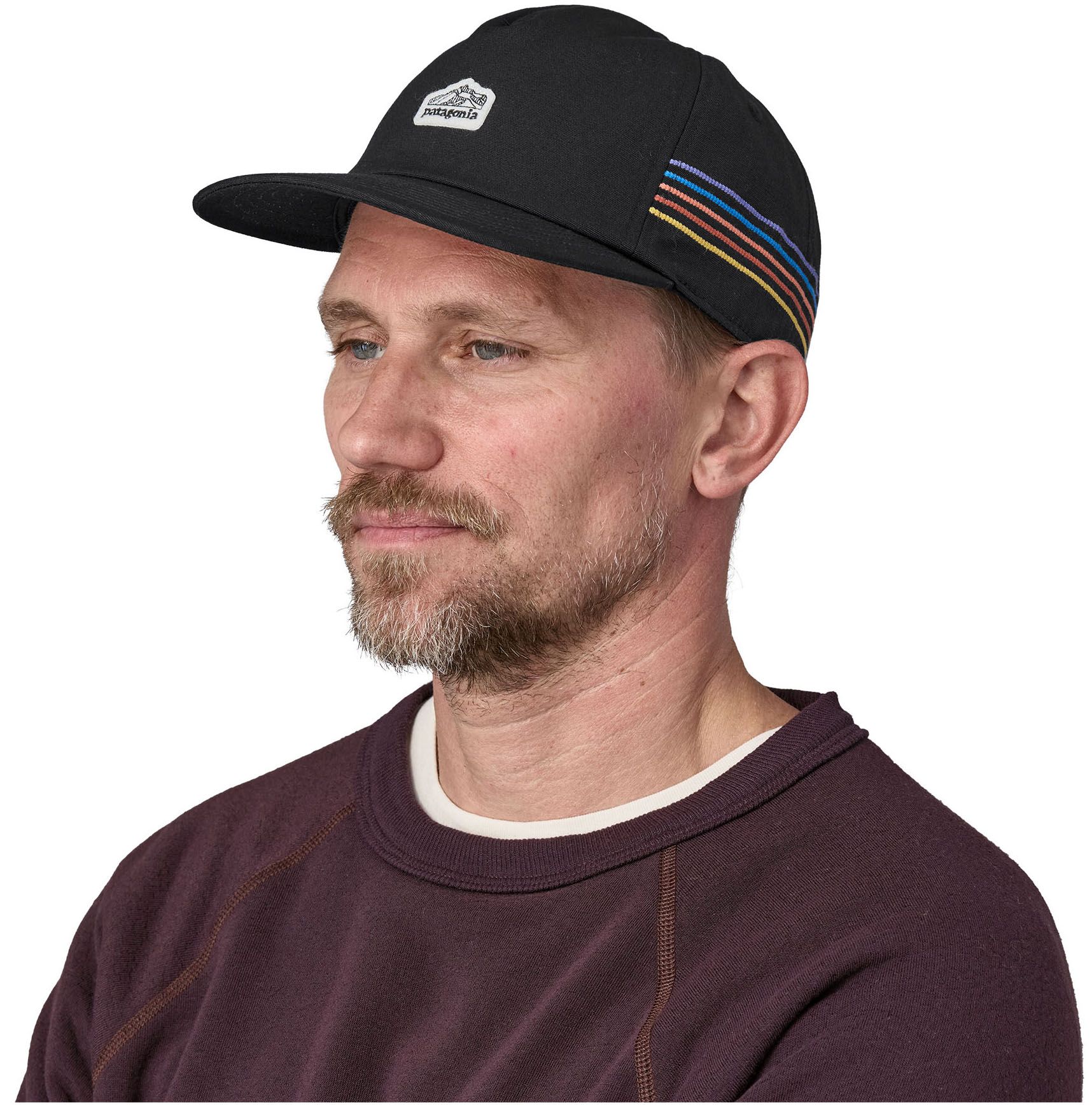 Patagonia Line Logo Ridge Stripe Funfarer Cap