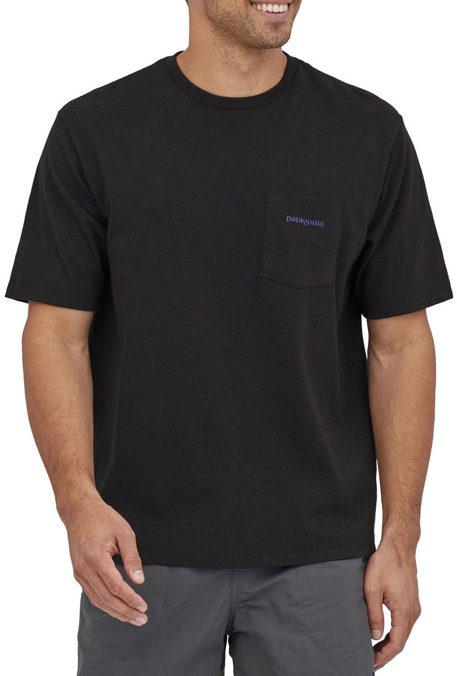 Patagonia Men's Boardshort Logo Pocket Responsibili-Tee