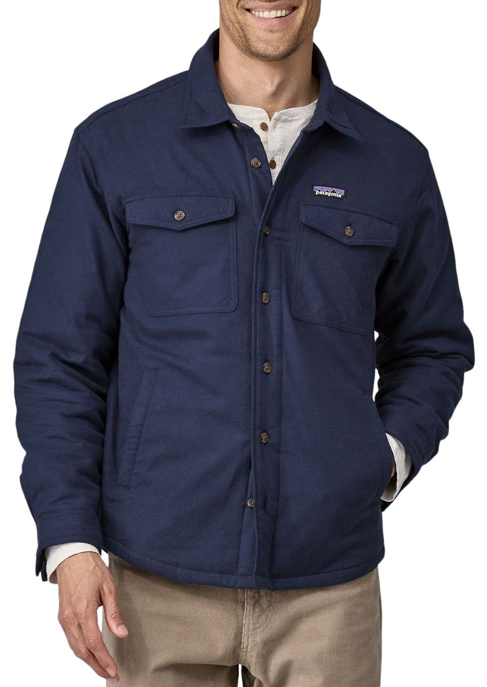 Patagonia Men's Lightweight Insulated Fjord Flannel Shirt