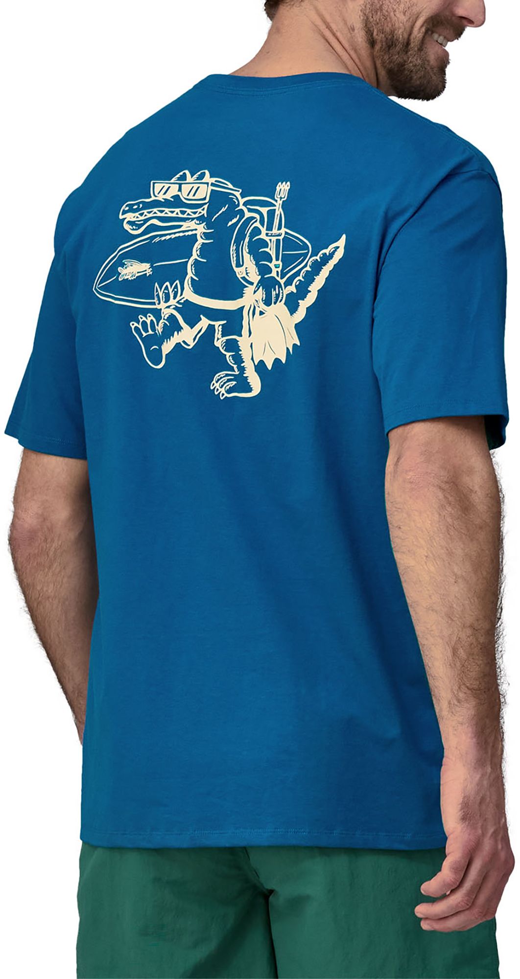 Patagonia Men's Water People Organic Pocket Tee