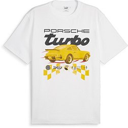 Puma Adult Porsche Racing White Turbo T-Shirt