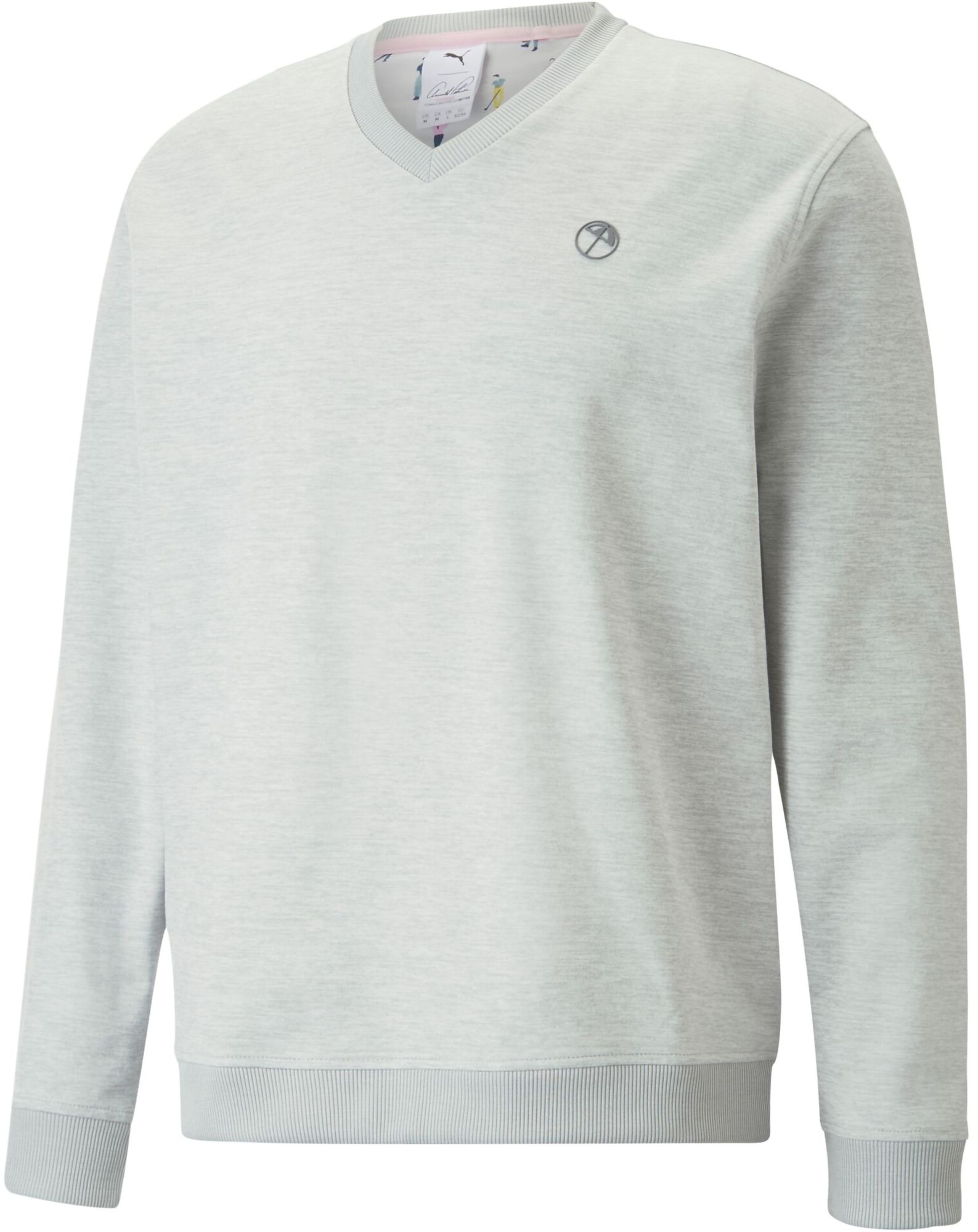 PUMA x Arnold Palmer Men's AP Cloudspun V-Neck Golf Sweater