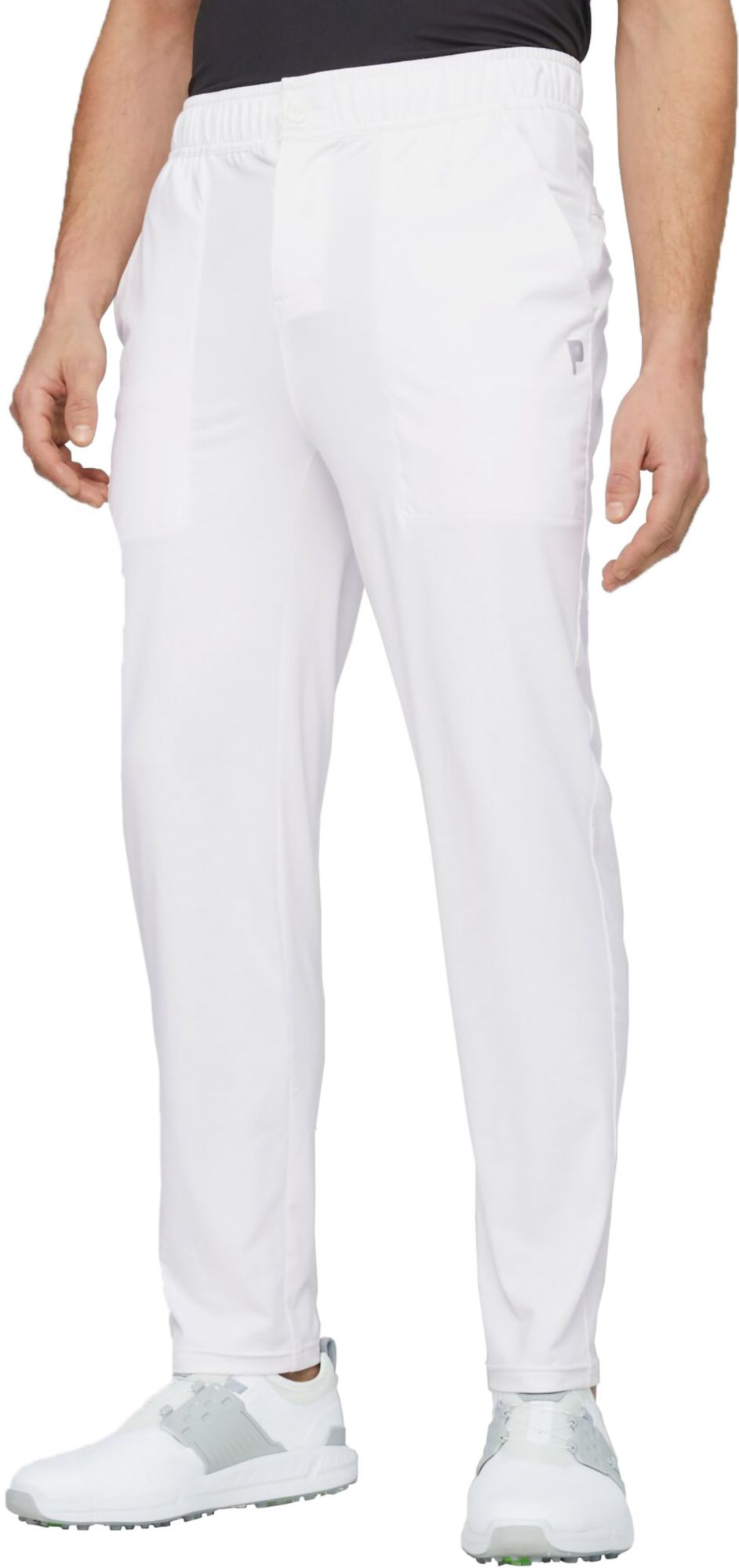 puma red golf pants