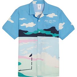 PUMA X PTC Men's Open Collar Golf Shirt