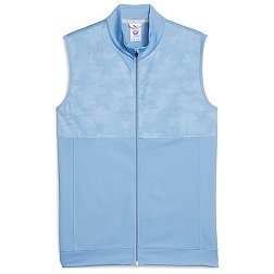 PUMA Men's Volition Camo Cover Full-Zip Golf Vest