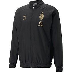 PUMA AC Milan Koche 2022-2023 Black Prematch Jacket