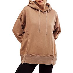Women's Brown Hoodies & Sweatshirts