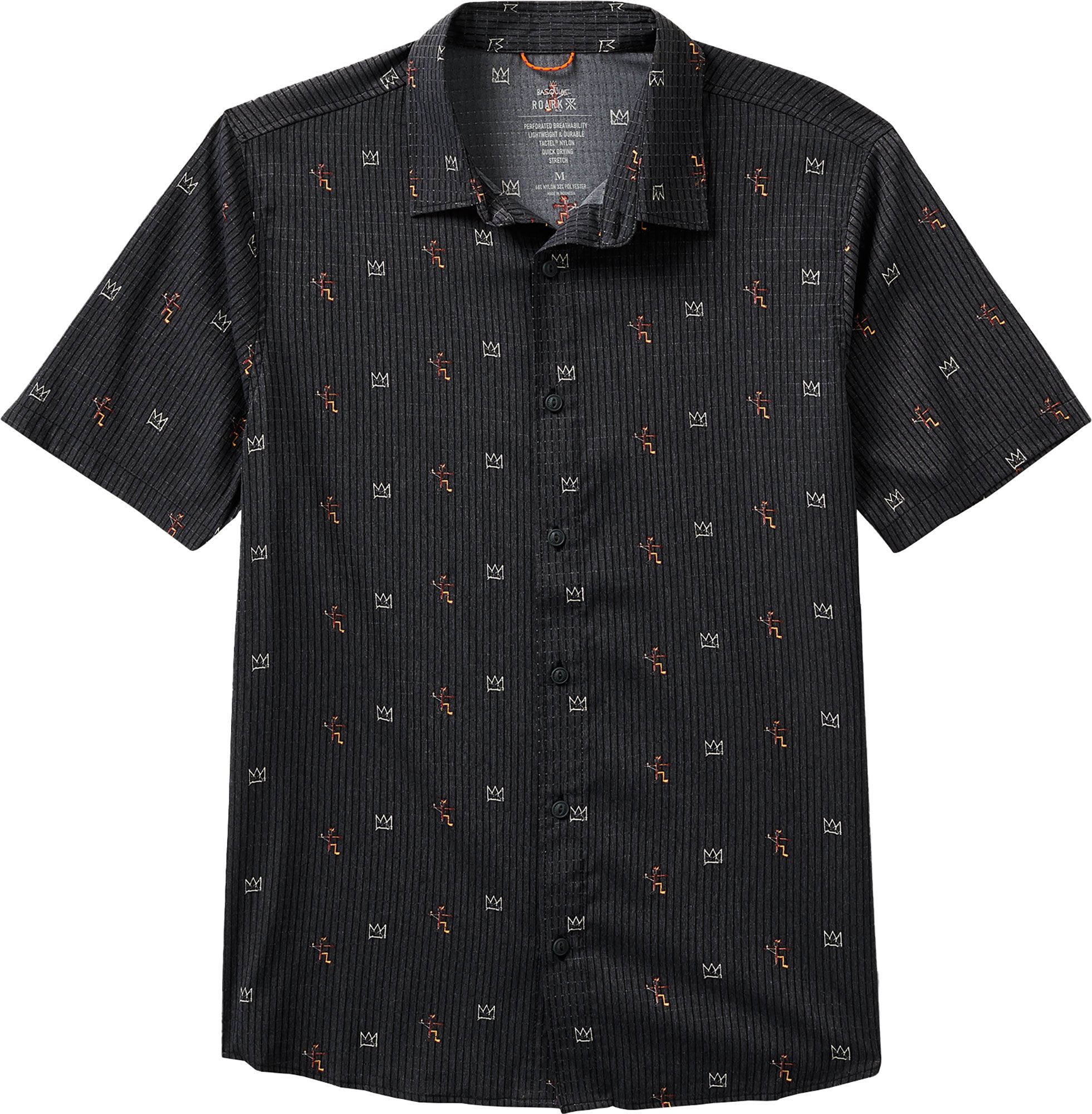 Roark Men's Bless Up Basquiat Short Sleeve Shirt