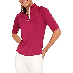 Belyn Key Women's Short Sleeve Reversible Golf Polo