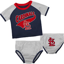 MLB Team Apparel Infant St. Louis Cardinals Red Homerun Romper