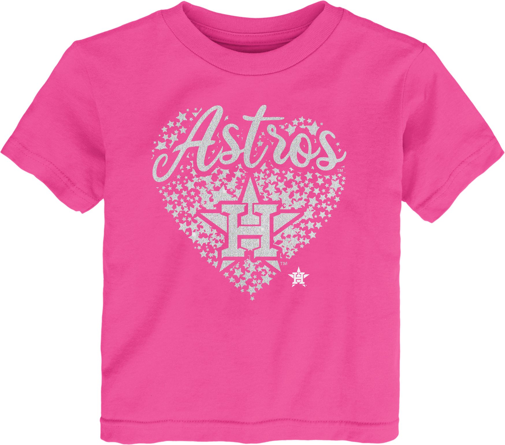 Nike Toddler Houston Astros Pink Sum Love T-Shirt