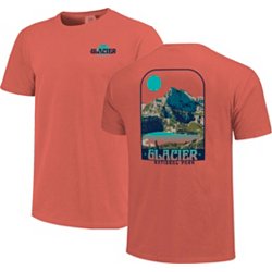 Men's Organic Cotton Essential Logo Baseball T-Shirt in Glacier