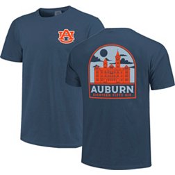 Image One Men's Auburn Tigers Navy Campus Arch T-Shirt