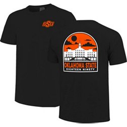 Image One Men's Oklahoma State Cowboys Black Campus Arch T-Shirt