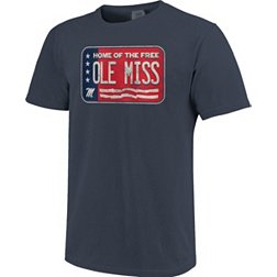Men's Ole Miss Rebels Fishing Flag T-Shirt