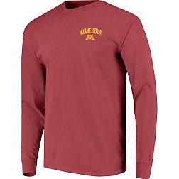 Image One Men's Minnesota Golden Gophers Maroon Campus Pride Long Sleeve Shirt