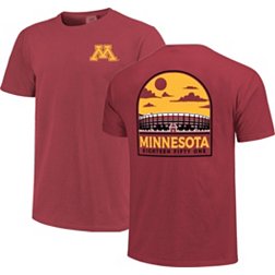 Image One Men's Minnesota Golden Gophers Maroon Campus Arch T-Shirt