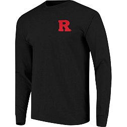Image One Men's Rutgers Scarlet Knights Black Campus Pride Long Sleeve Shirt