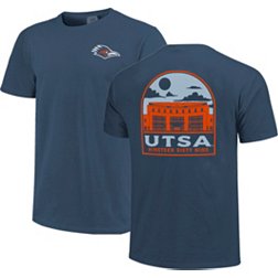Image One Men's UT San Antonio Roadrunners Navy Campus Arch T-Shirt